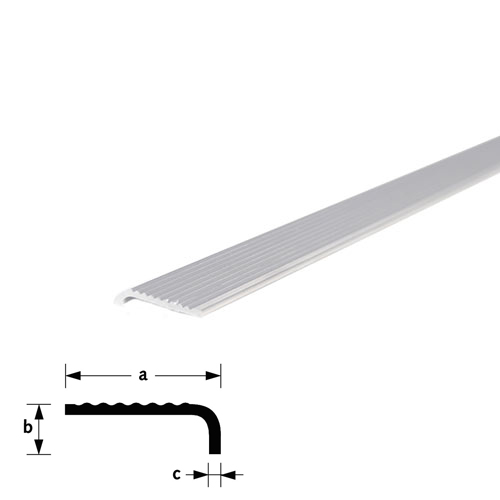 trapkantprofiel aluminium brute-2 trapkantprofiel aluminium brute-2