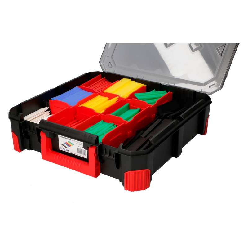 assortiment beglazingsblokjes kunststof-4 assortiment beglazingsblokjes kunststof-4