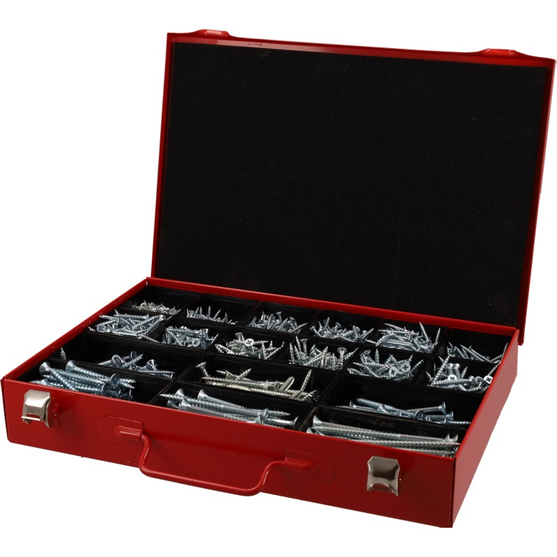assortimentskoffer metaal rood kelfort-6 assortimentskoffer metaal rood kelfort-6