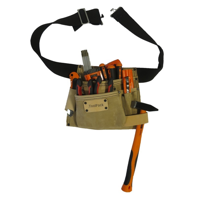 gereedschapsgordel nubuck leer toolpack-2 gereedschapsgordel nubuck leer toolpack-2