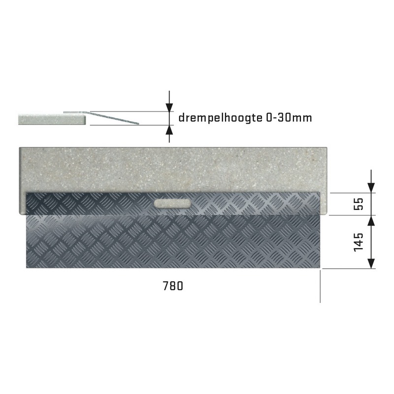 drempelhulp aluminium secucare-7 drempelhulp aluminium secucare-7
