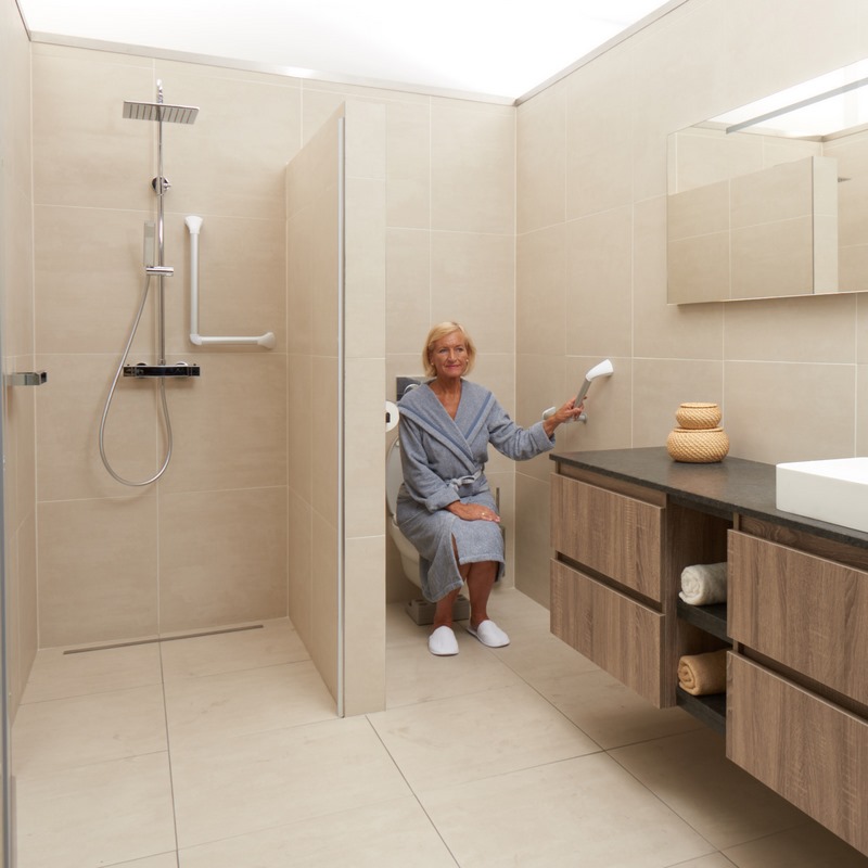 wandbeugel wit/aluminium secucare-5 wandbeugel wit/aluminium secucare-5