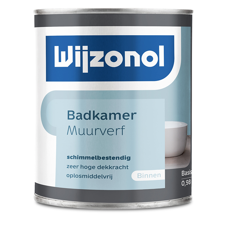 muurverf badkamer mat wit wijzonol-1 muurverf badkamer mat wit wijzonol-1