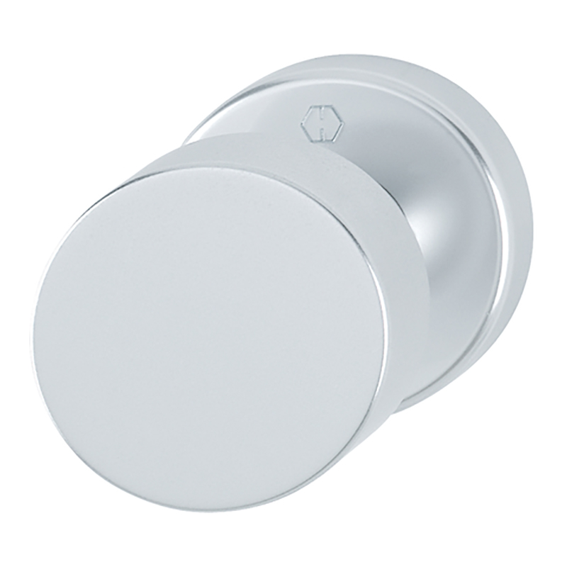 vaste knop op rozet aluminium f1 hoppe-1 vaste knop op rozet aluminium f1 hoppe-1