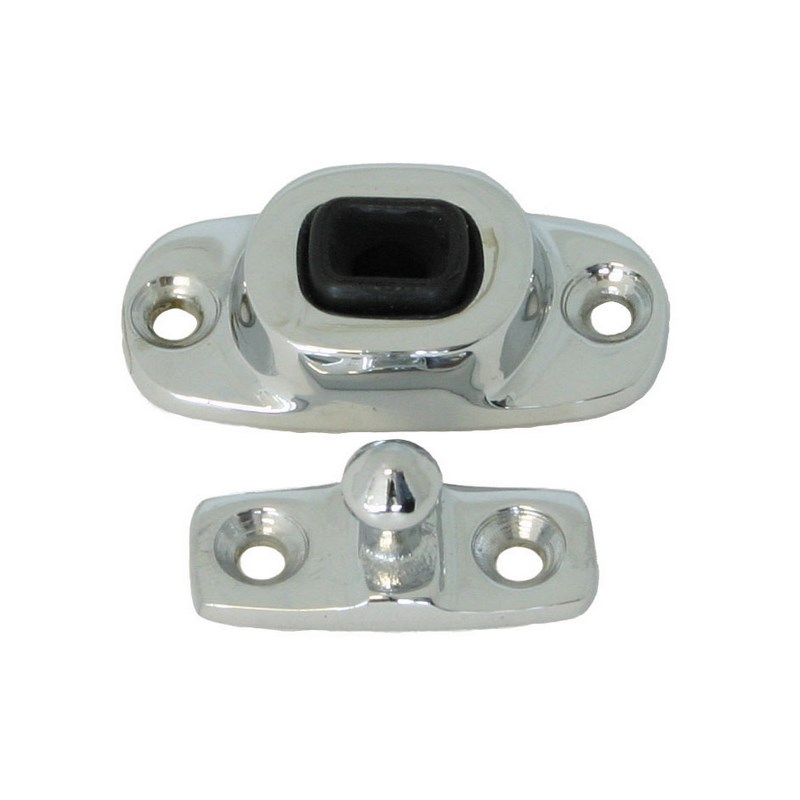 deurvastzetter messing verchroomd-1 deurvastzetter messing verchroomd-1