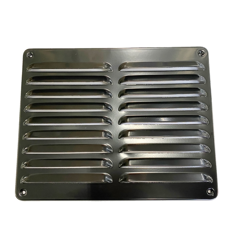 schoepenrooster aluminium zwart gavo-1 schoepenrooster aluminium zwart gavo-1