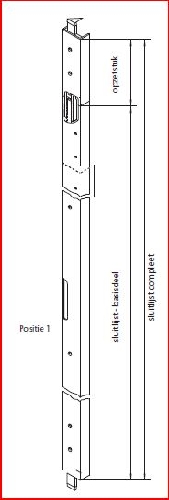 verlengstuk verzinkt kfv-1 verlengstuk verzinkt kfv-1