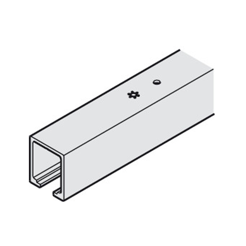 bovenrail aluminium hawa-1 bovenrail aluminium hawa-1