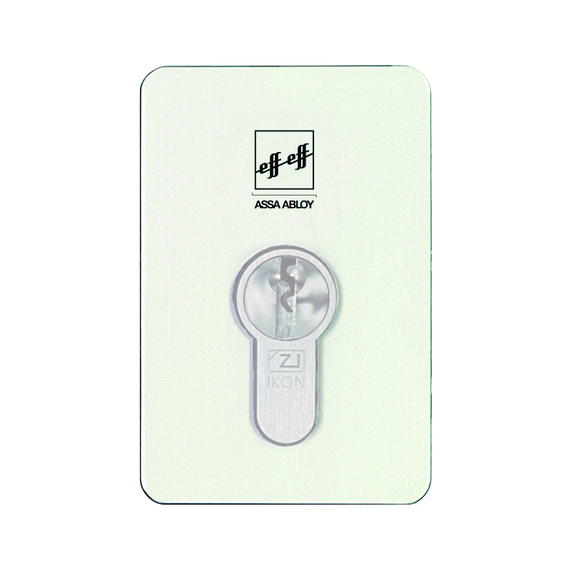 profielcilinderrozet wit effeff-1 profielcilinderrozet wit effeff-1