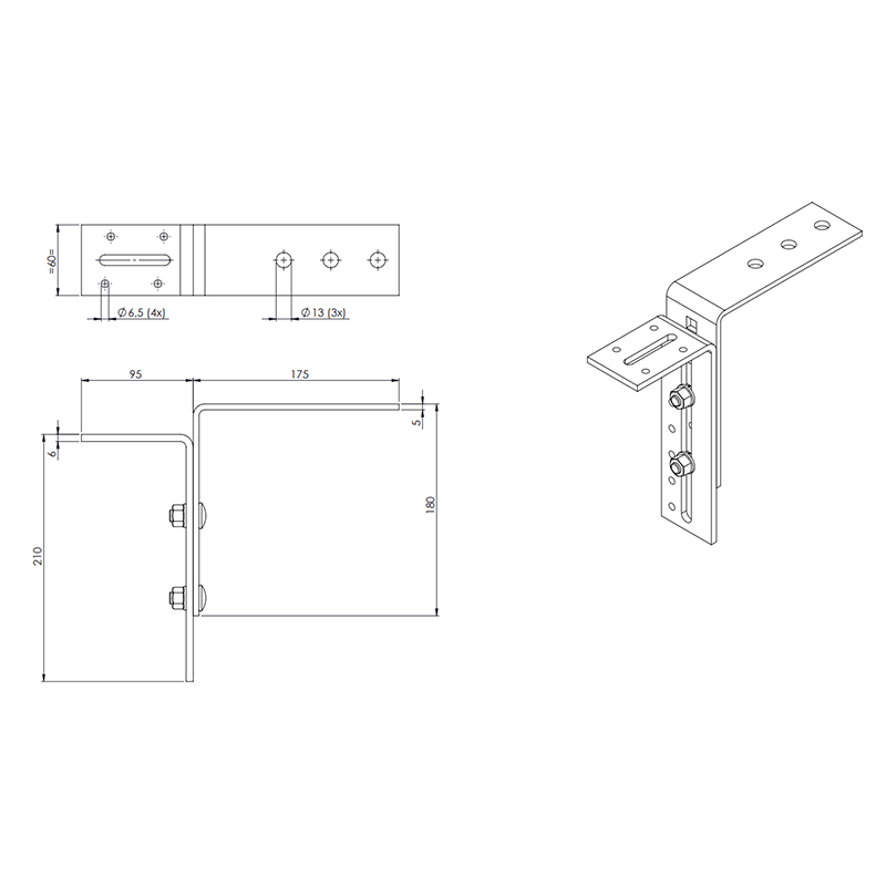 kozijnstelbeugel sv-3 kozijnstelbeugel sv-3