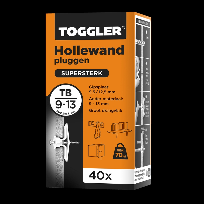 hollewandplug nylon toggler-1