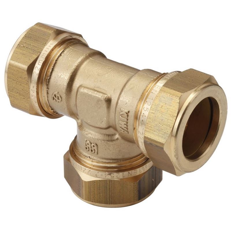 knel t-stuk messing-1 knel t-stuk messing-1