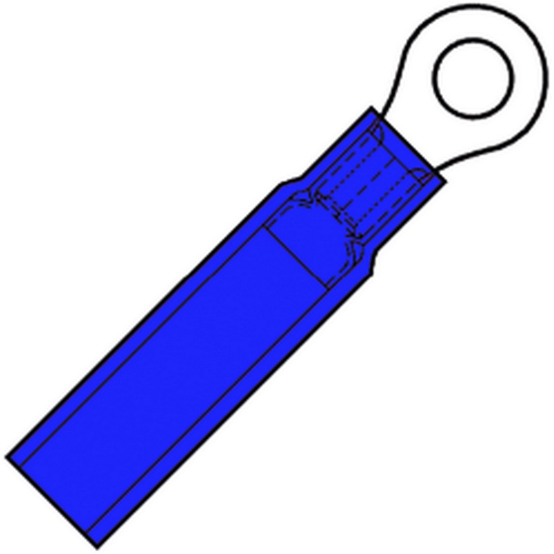 kabelschoen ring waterdicht blauw-2 kabelschoen ring waterdicht blauw-2