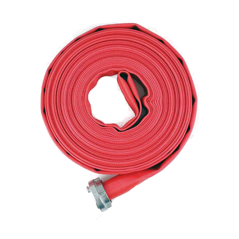waterslang plat polyester rood-2 waterslang plat polyester rood-2