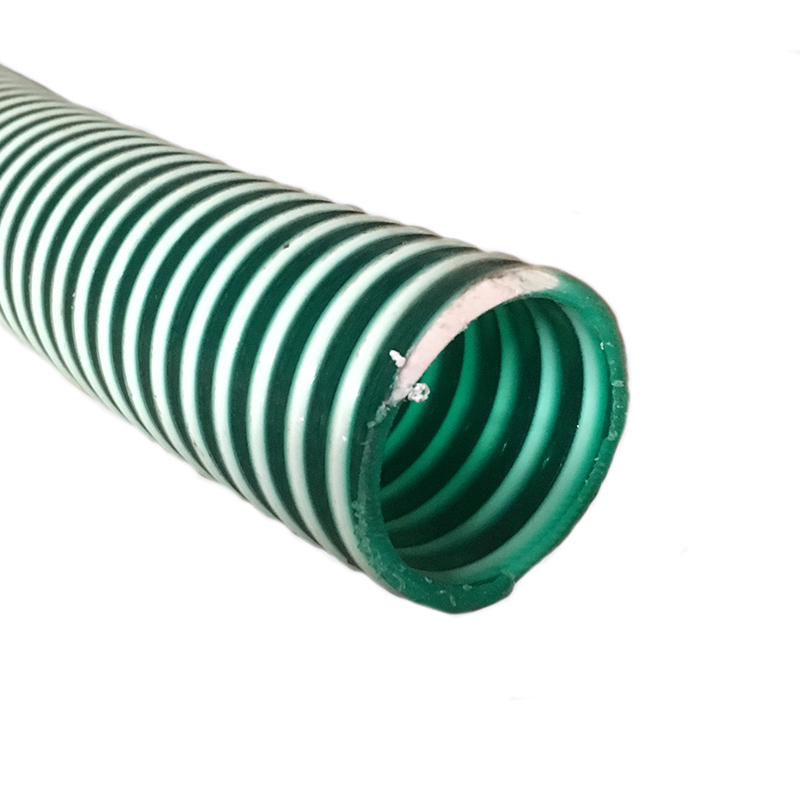 waterzuigpersslang pvc transparant groen-1 waterzuigpersslang pvc transparant groen-1