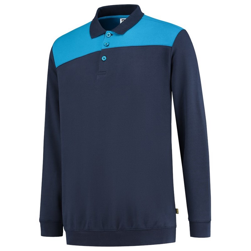 polosweater bicolor naden tricorp-2 polosweater bicolor naden tricorp-2
