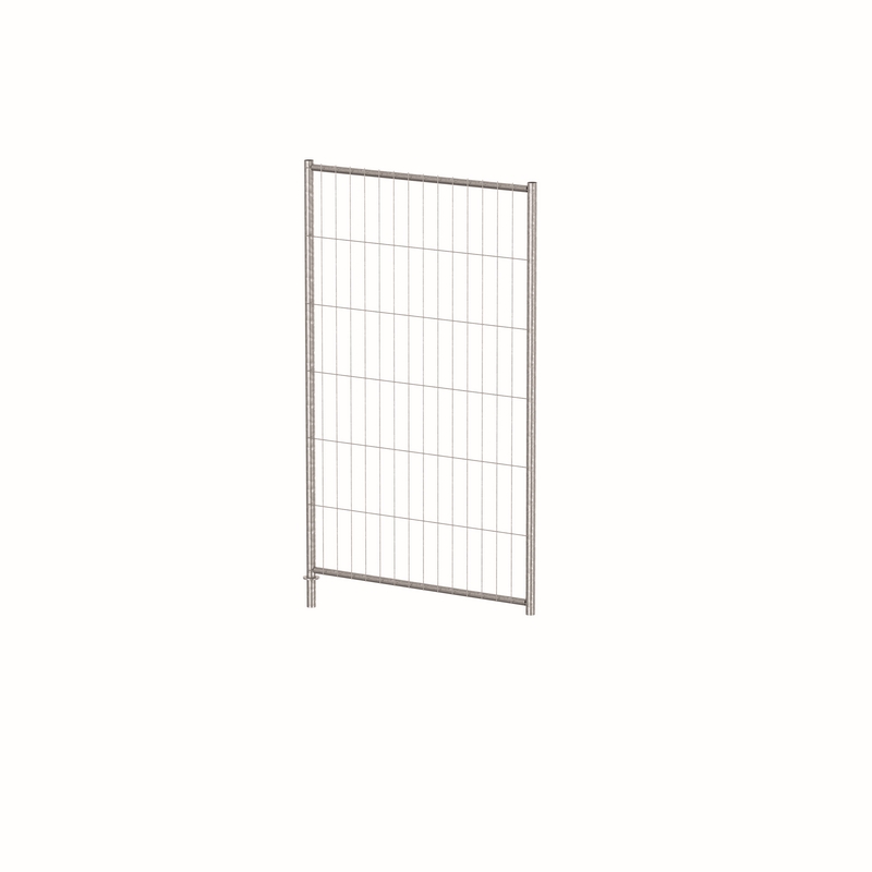 bouwhek looppoort gegalvaniseerd heras-1 bouwhek looppoort gegalvaniseerd heras-1