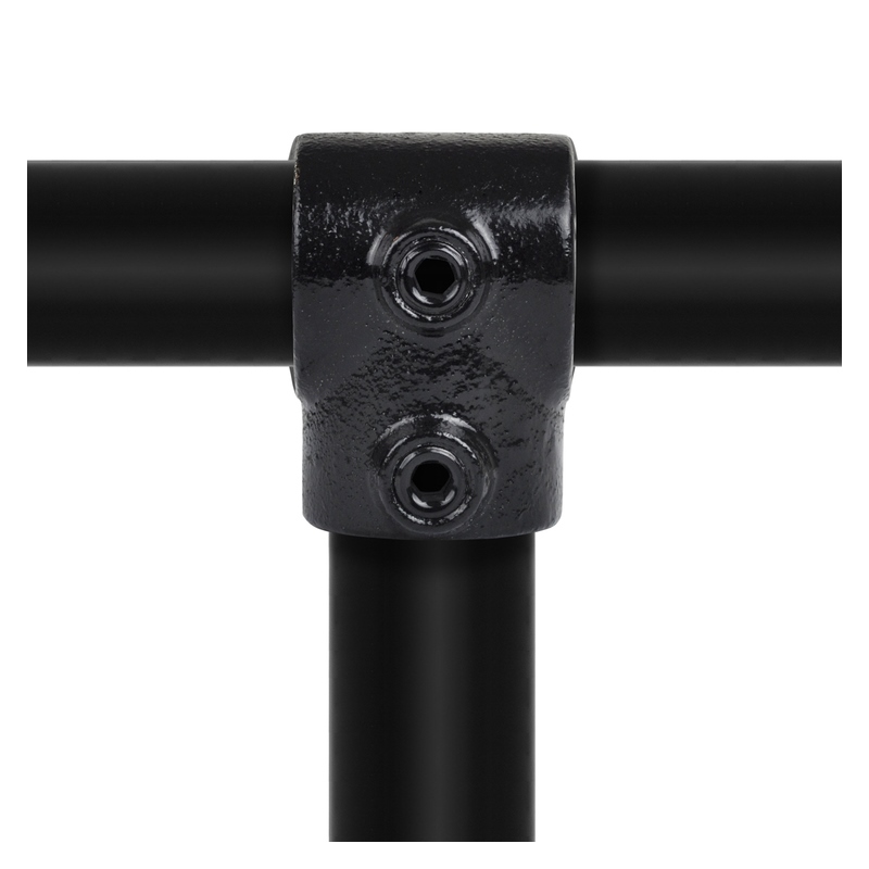 T-stuk kort zwart-2 T-stuk kort zwart-2