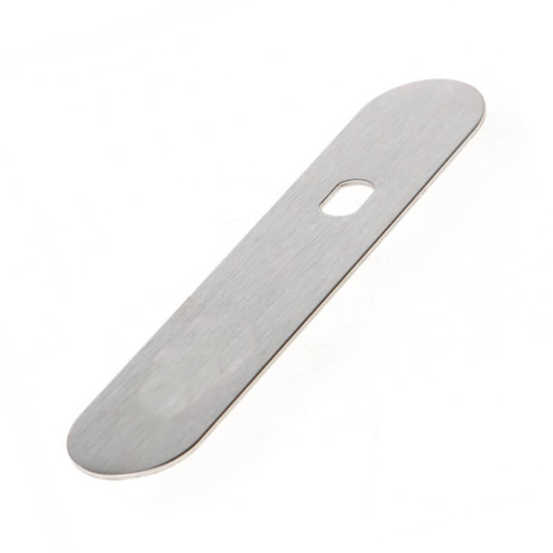 kortschild q-gat rvs p+e-1 kortschild q-gat rvs p+e-1