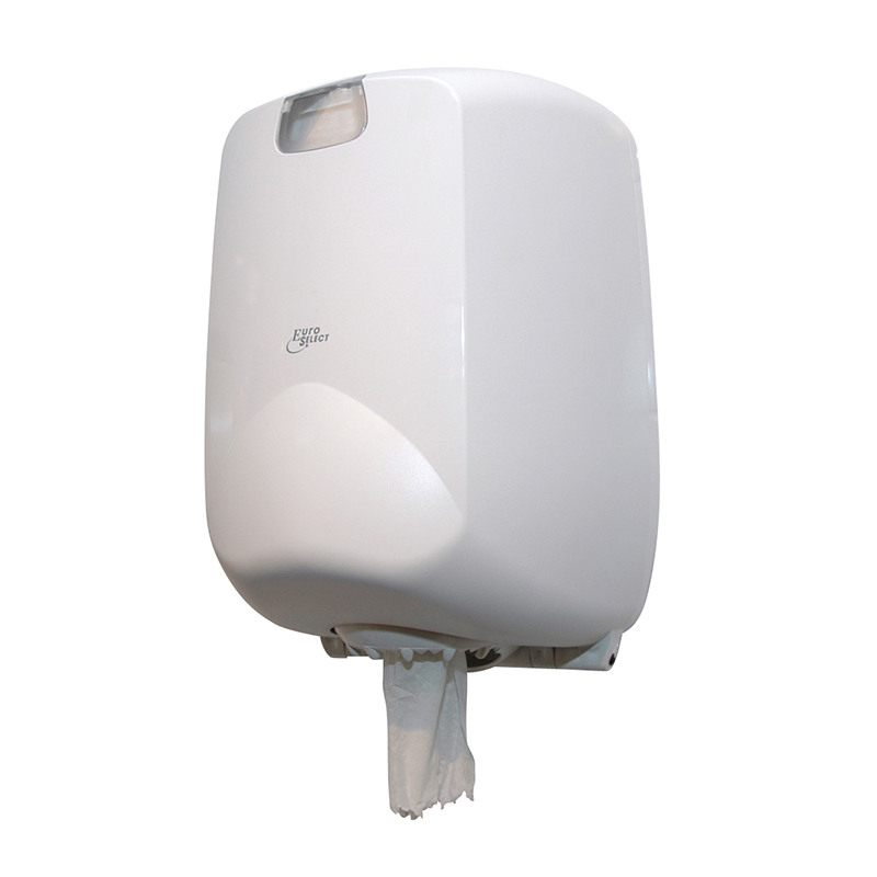 poetspapierdispenser pearl white euro-3 poetspapierdispenser pearl white euro-3
