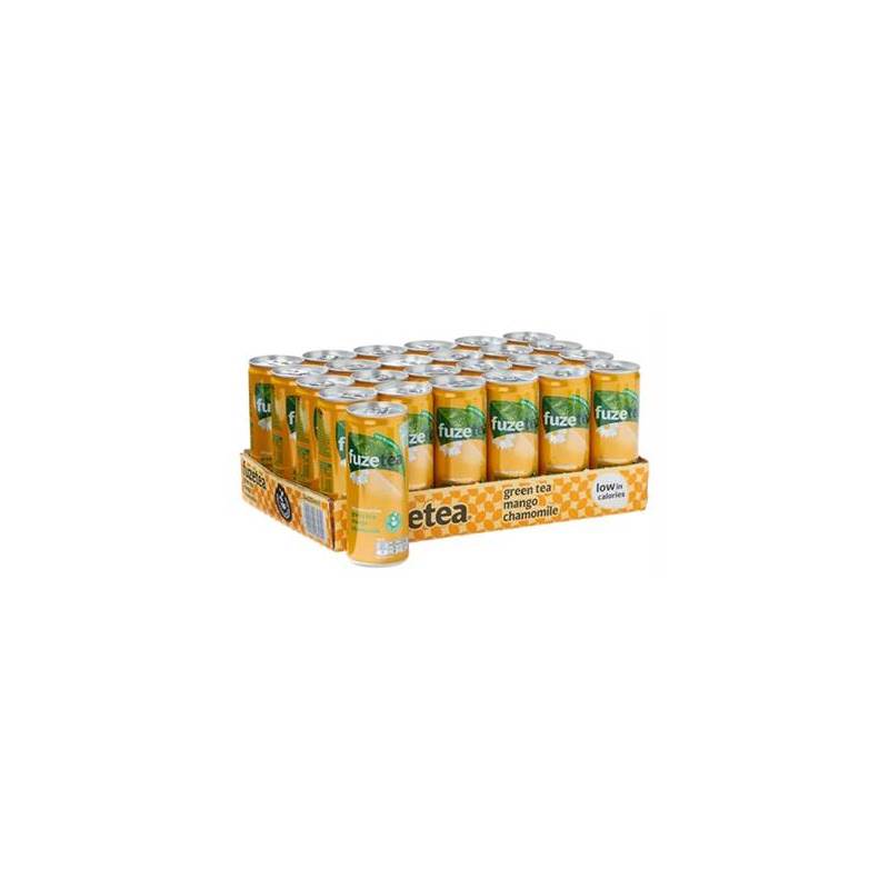 blikje fuze tea green tea mango-3 blikje fuze tea green tea mango-3