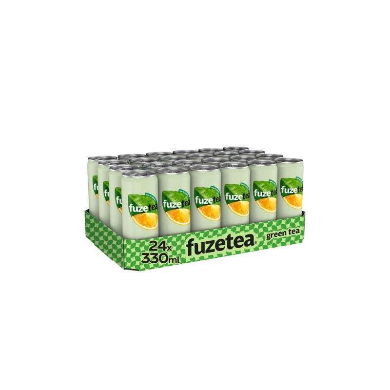 blikje fuze tea green tea citroen-3 blikje fuze tea green tea citroen-3
