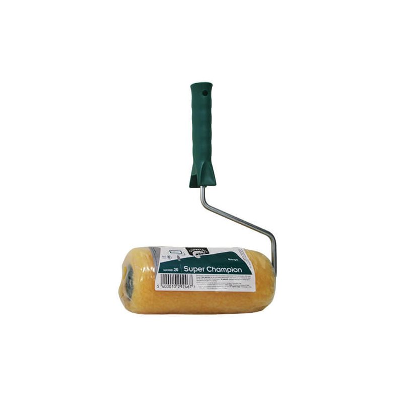 verfrol super champion beige + houder-1 verfrol super champion beige + houder-1
