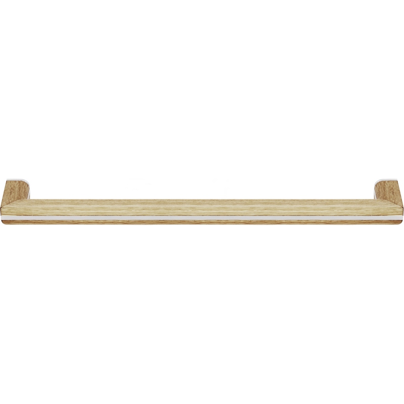 meubelknop rvs/eiken zwart-1 meubelknop rvs/eiken zwart-1