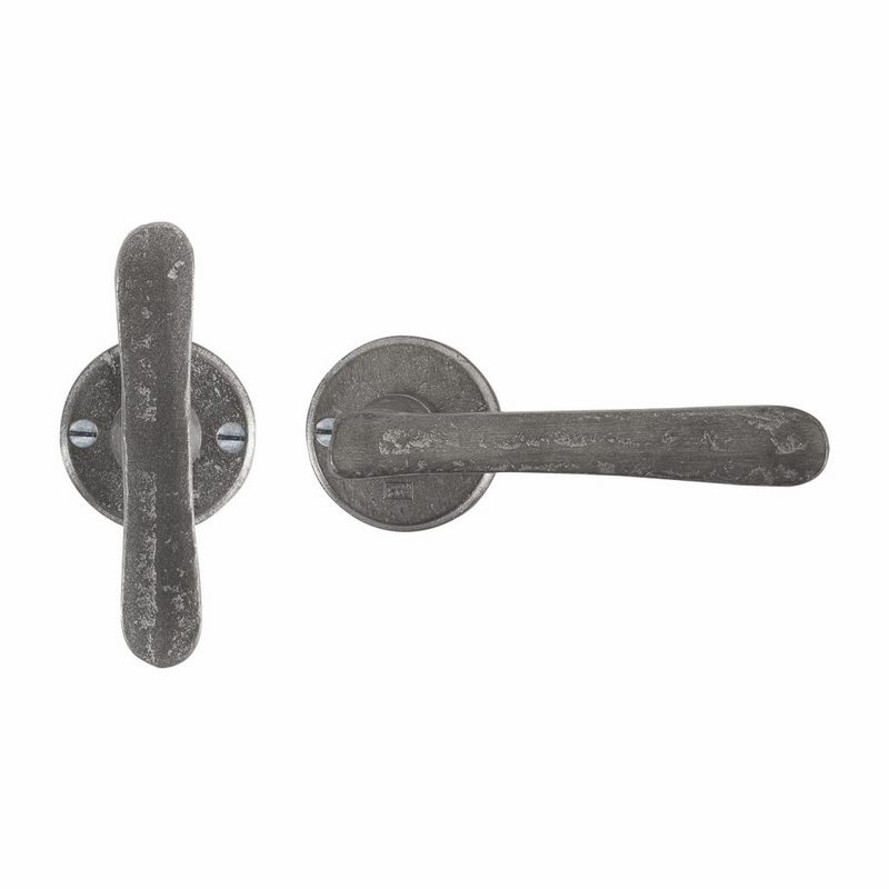 deurkruk ruw metaal-1 deurkruk ruw metaal-1