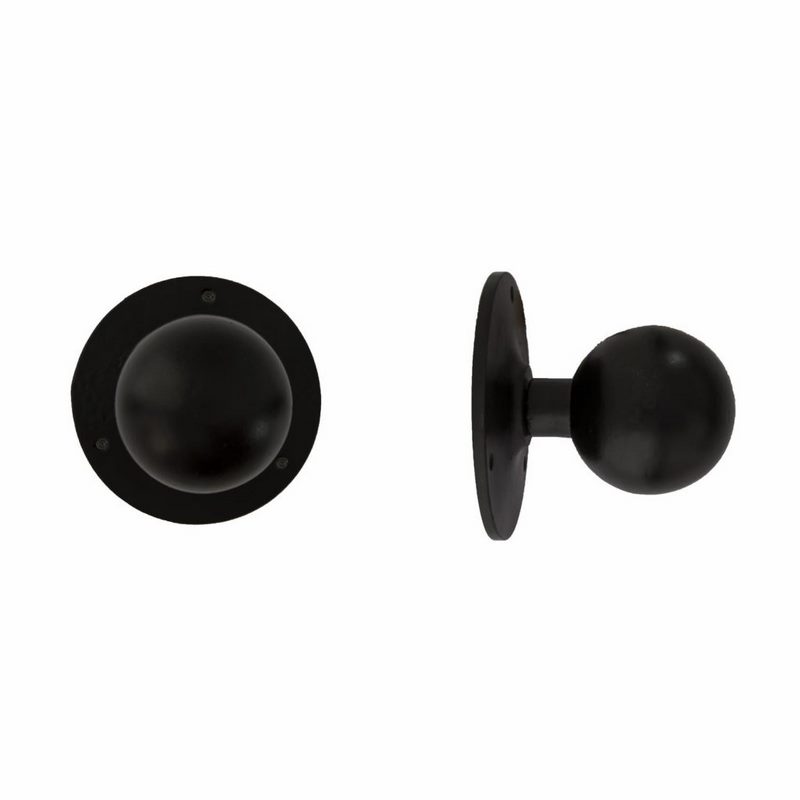 voordeurknop verouderd ijzer zwart-1 voordeurknop verouderd ijzer zwart-1