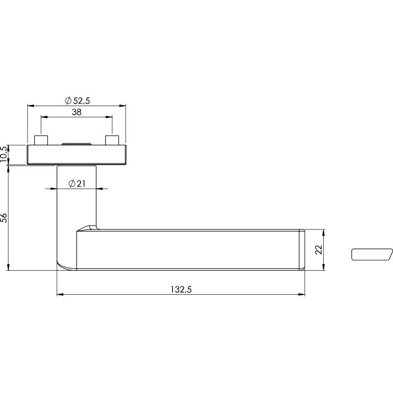 deurkrukgarnituur grafietzwart griffwerk-5 deurkrukgarnituur grafietzwart griffwerk-5