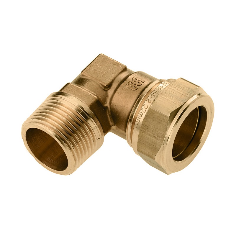 knel kniekoppeling messing-2 knel kniekoppeling messing-2