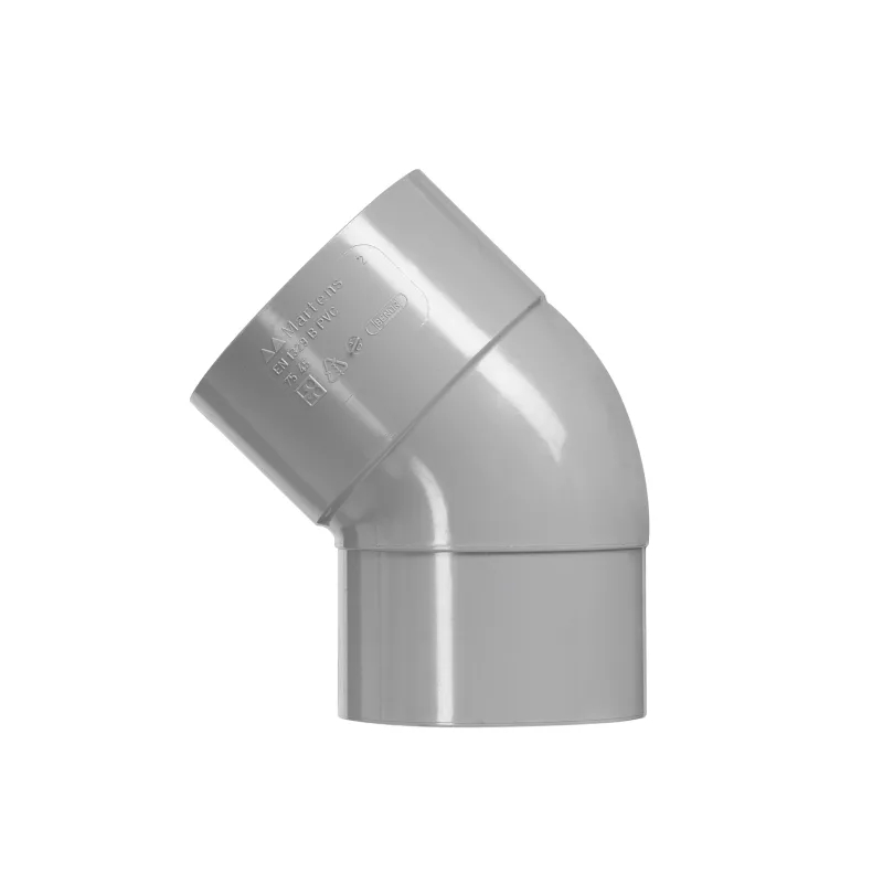 bocht pvc grijs rwa-1 bocht pvc grijs rwa-1