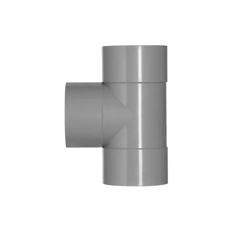 T-stuk pvc grijs rwa-1 T-stuk pvc grijs rwa-1