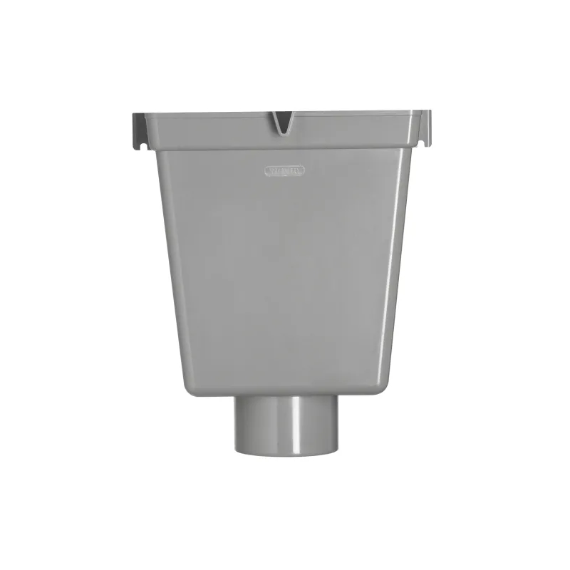 vergaarbak pvc grijs hwa-1 vergaarbak pvc grijs hwa-1