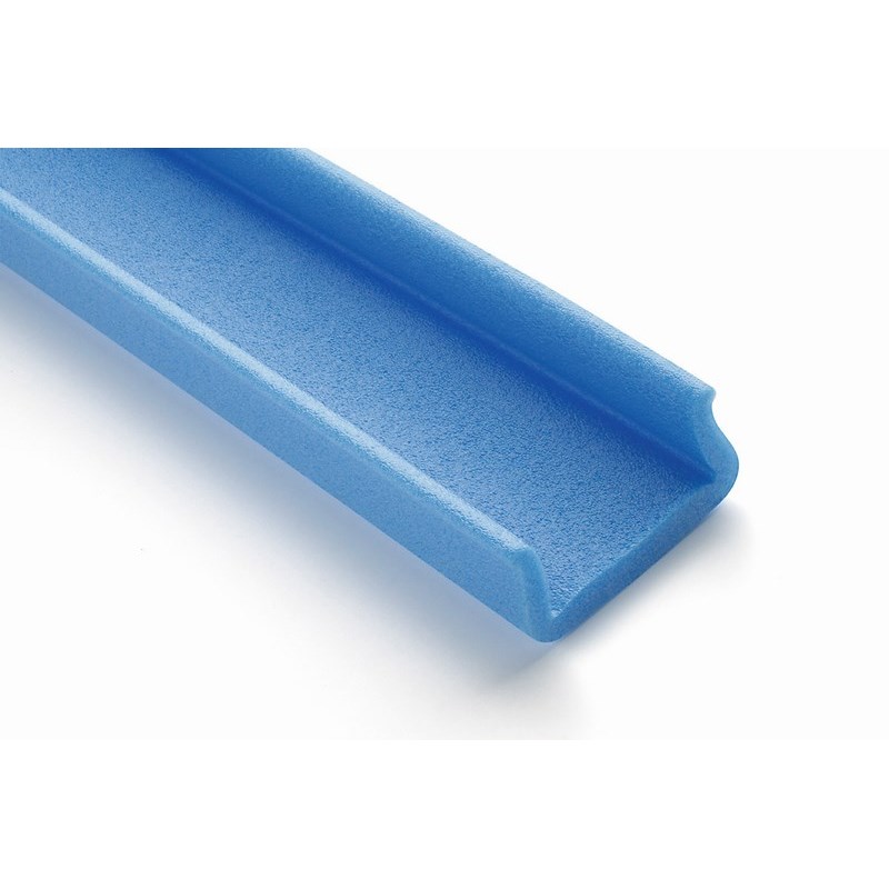 Smeltend Aarzelen borstel Beschermingsprofiel Foam Blauw - U-120 2M
