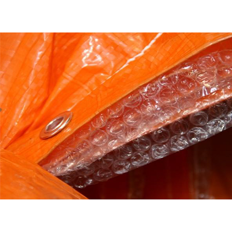 dekzeil isolerend zilver/oranje-2 dekzeil isolerend zilver/oranje-2