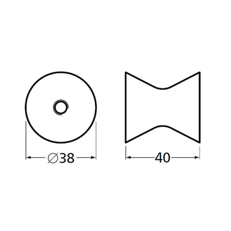 afstandhouder aluminium f1 mat hermeta-4 afstandhouder aluminium f1 mat hermeta-4