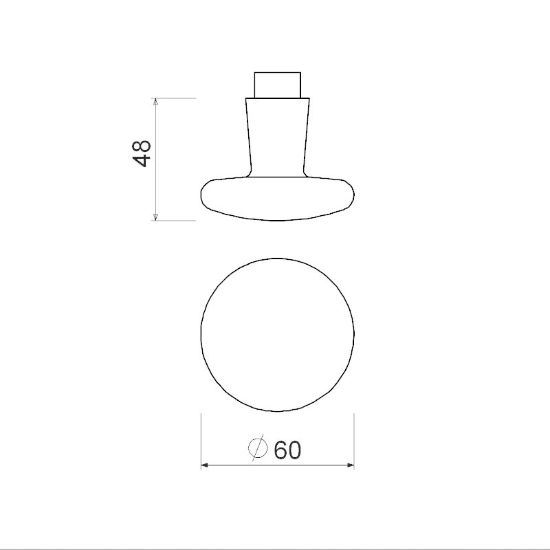 voordeurknop aluminium f2 ami-4 voordeurknop aluminium f2 ami-4