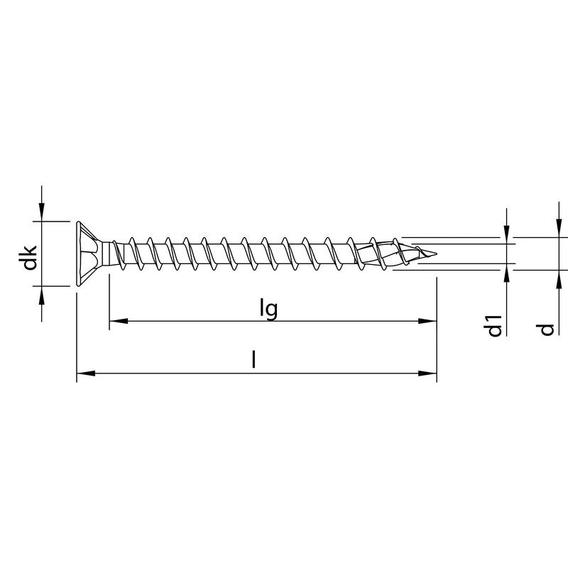 spaanplaatschroef verzinkt heco-4 spaanplaatschroef verzinkt heco-4