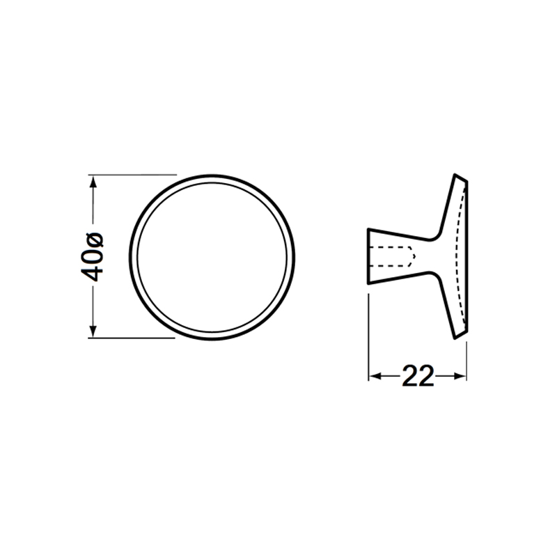 meubelknop aluminium f1 hermeta-4 meubelknop aluminium f1 hermeta-4