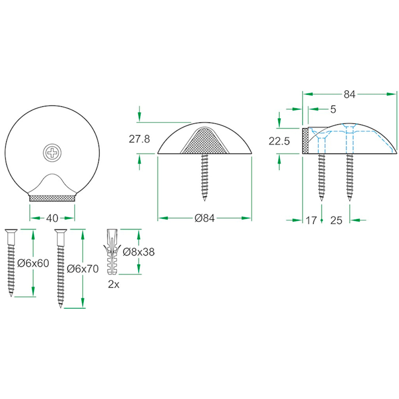 deurbuffer rvs a2 oxloc-5 deurbuffer rvs a2 oxloc-5