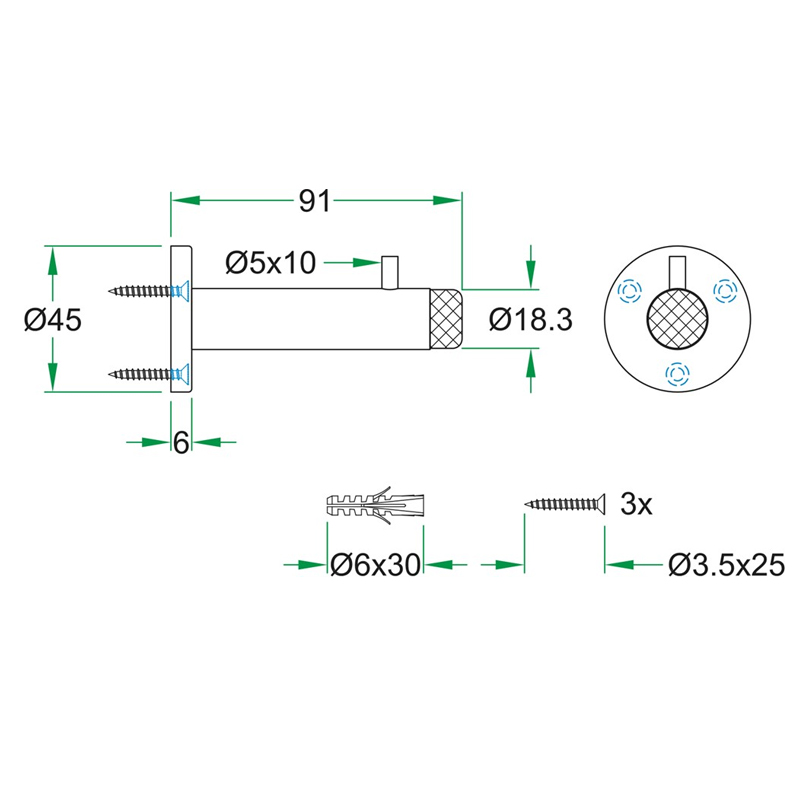 deurbuffer rvs a2 oxloc-3 deurbuffer rvs a2 oxloc-3