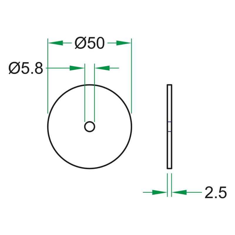 deurbufferrozet rvs a2 oxloc-5 deurbufferrozet rvs a2 oxloc-5