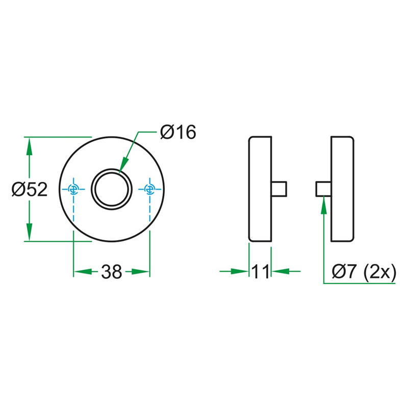 deurkrukrozet rvs a2 oxloc-3 deurkrukrozet rvs a2 oxloc-3