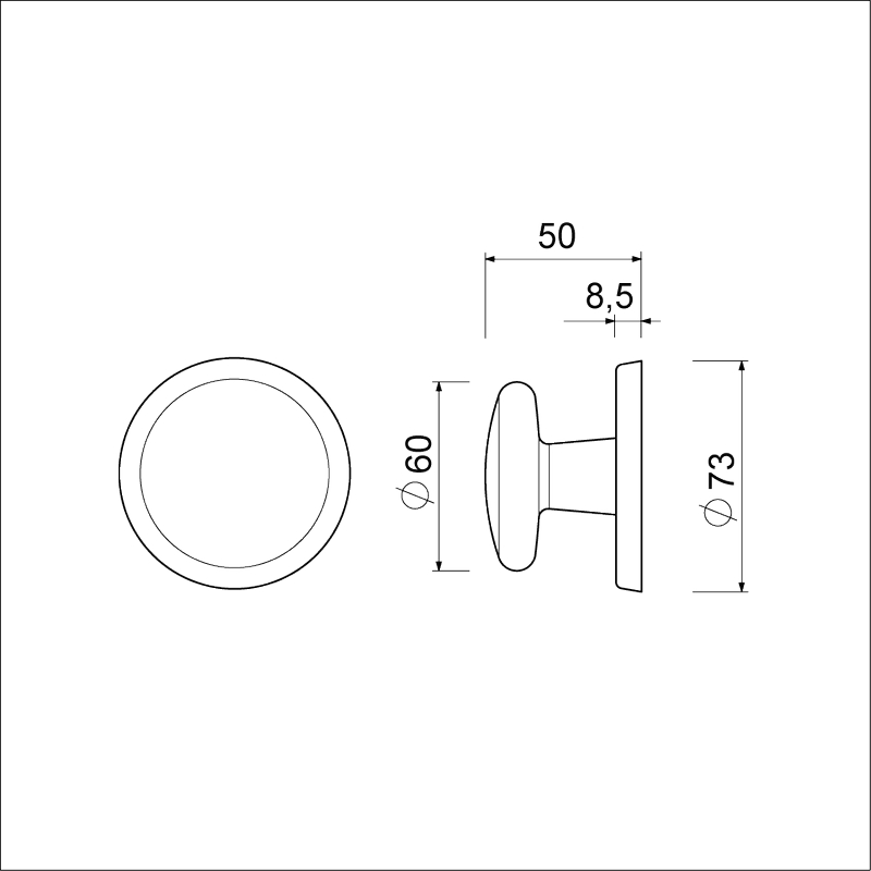 voordeurknop aluminium mat zwart oxloc-4 voordeurknop aluminium mat zwart oxloc-4