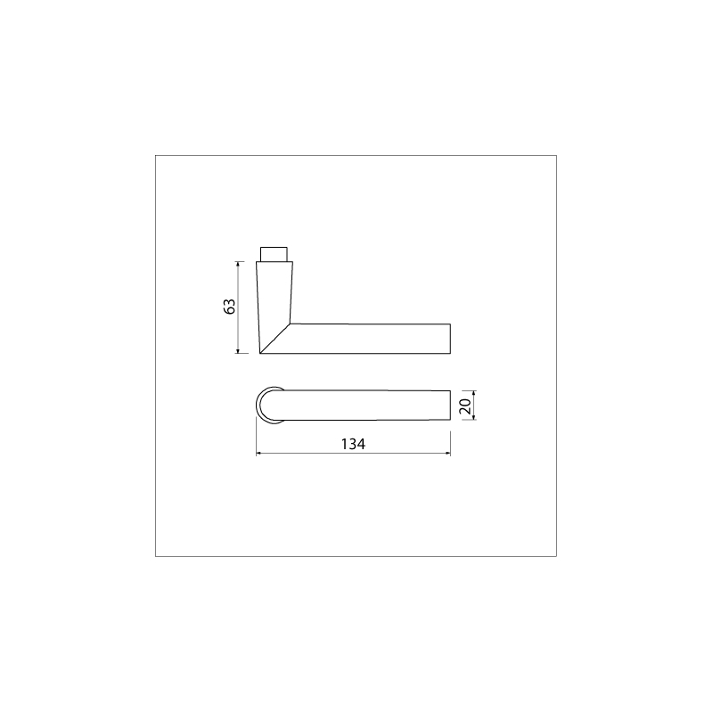deurkruk aluminium mat zwart oxloc-6 deurkruk aluminium mat zwart oxloc-6