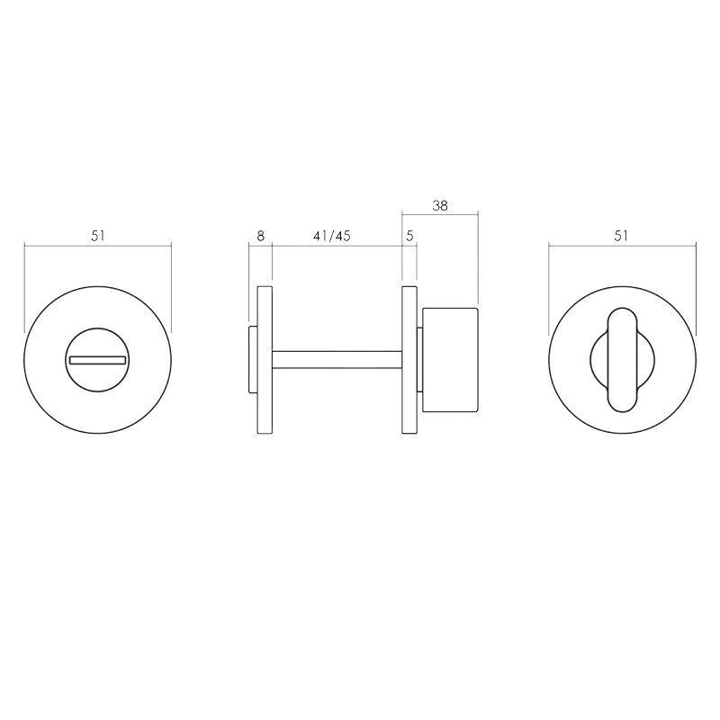 toiletrozet messing mat titaan pvd-2 toiletrozet messing mat titaan pvd-2