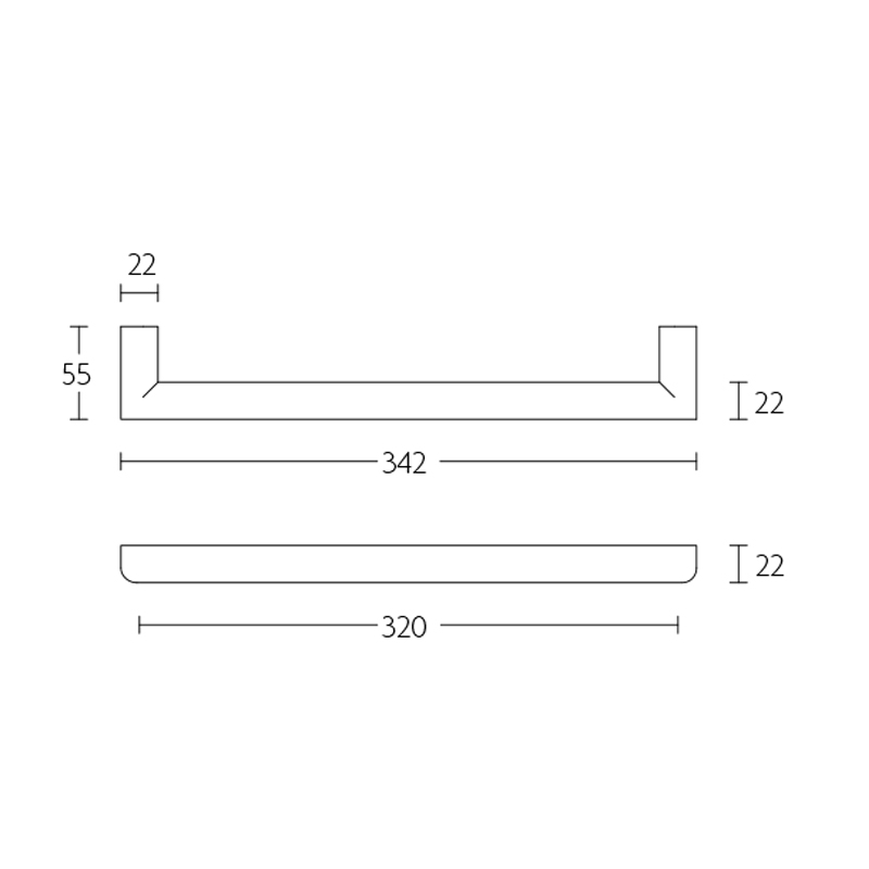meubelgreep rvs-2 meubelgreep rvs-2