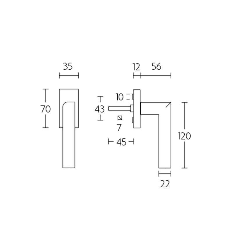 draaikiepkruk rvs-2 draaikiepkruk rvs-2